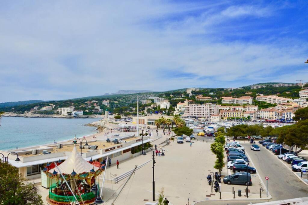 LA PLAGE - Hyper centre - vue port&mer - Climatisation Cassis Extérieur photo