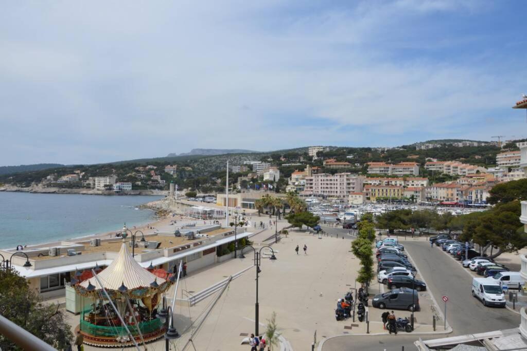 LA PLAGE - Hyper centre - vue port&mer - Climatisation Cassis Extérieur photo